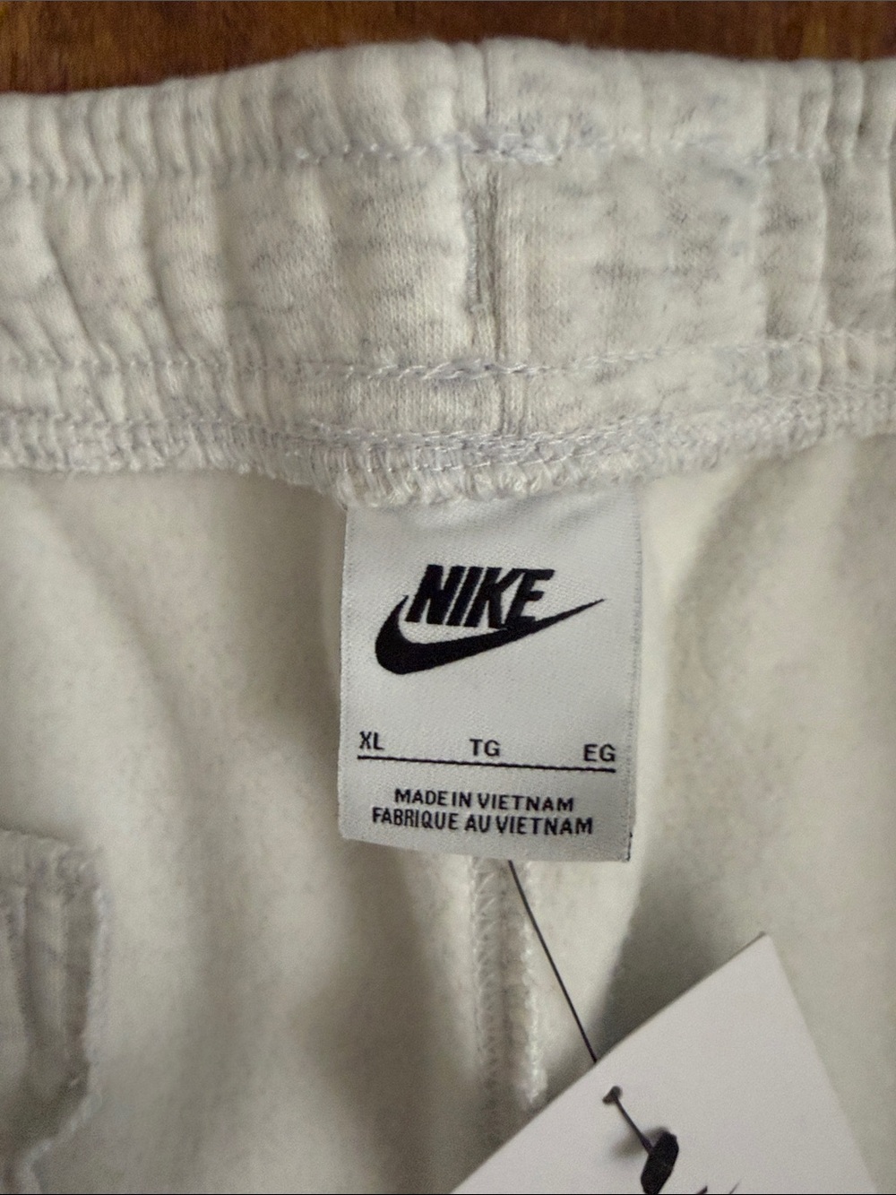 Nike Light Heather Gray Jogger Sweatpants - Picture 11 of 16